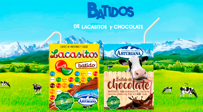 Lacasitos y batidos de chocolate gratis Central Lechera Asturiana