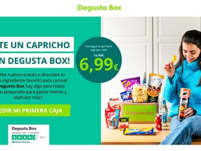 Tu caja Degustabox por sólo 6.99 euros